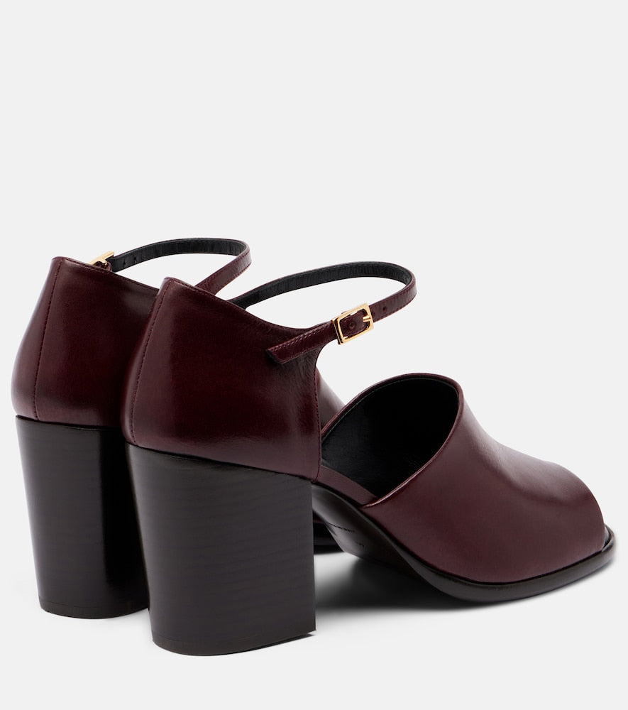 Lemaire 80 leather sandals