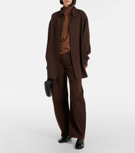 Lemaire Convertible leather slip-on shoes