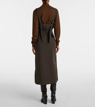 Lemaire Cotton-blend midi skirt
