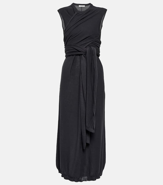 Lemaire Cotton crêpe midi dress