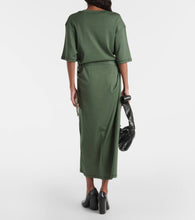 Lemaire Cotton jersey midi dress