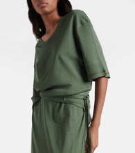 Lemaire Cotton jersey midi dress