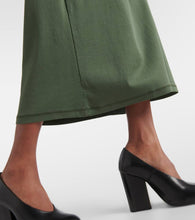 Lemaire Cotton jersey midi dress