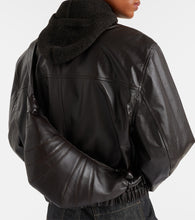 Lemaire Croissant Small leather shoulder bag
