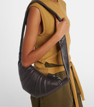 Lemaire Croissant Small leather shoulder bag