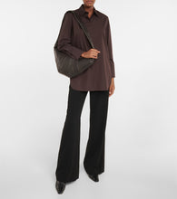 Lemaire Croissant leather shoulder bag