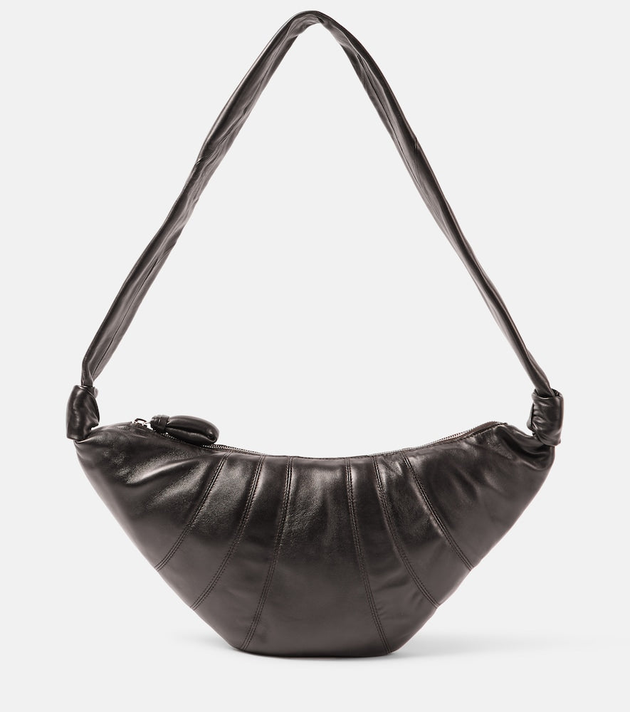 Lemaire Croissant leather shoulder bag - Lemaire Croissant 皮革单肩包