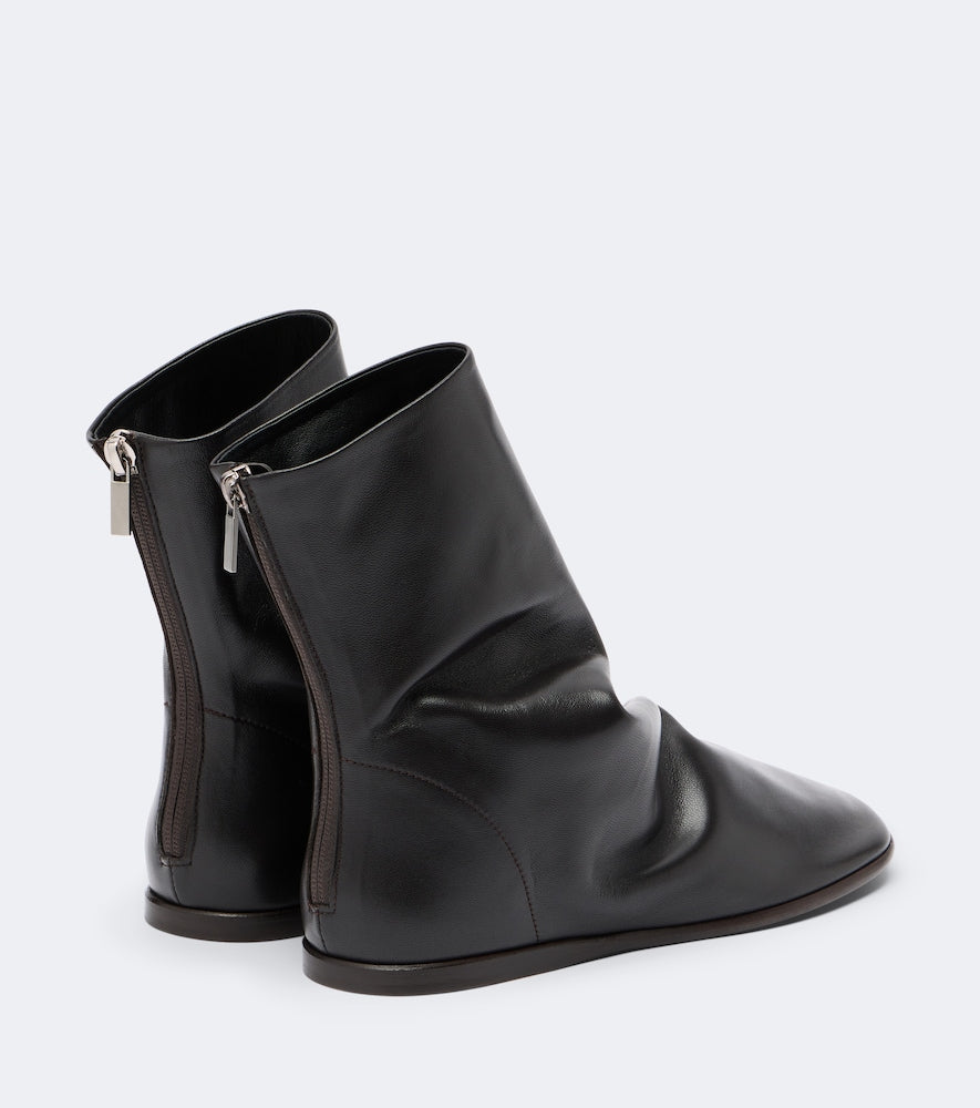 Lemaire Glove leather ankle boots