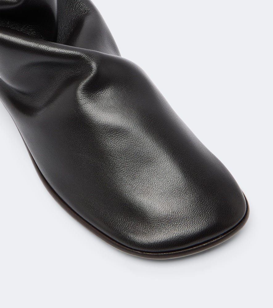 Lemaire Glove leather ankle boots