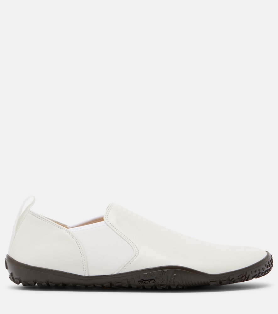 Lemaire Glove leather slip-on sneakers