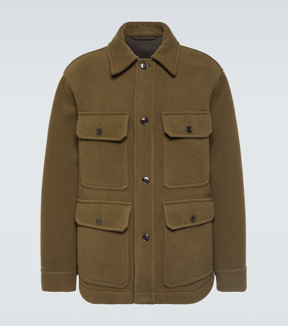 Lemaire Hunting wool jacket