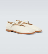 Lemaire Leather Mary Jane flats