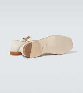 Lemaire Leather Mary Jane flats