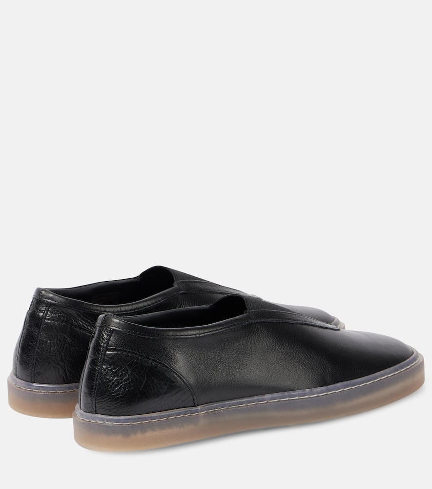 Lemaire Leather slip-on shoes