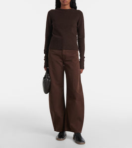 Lemaire Leather slip-on shoes