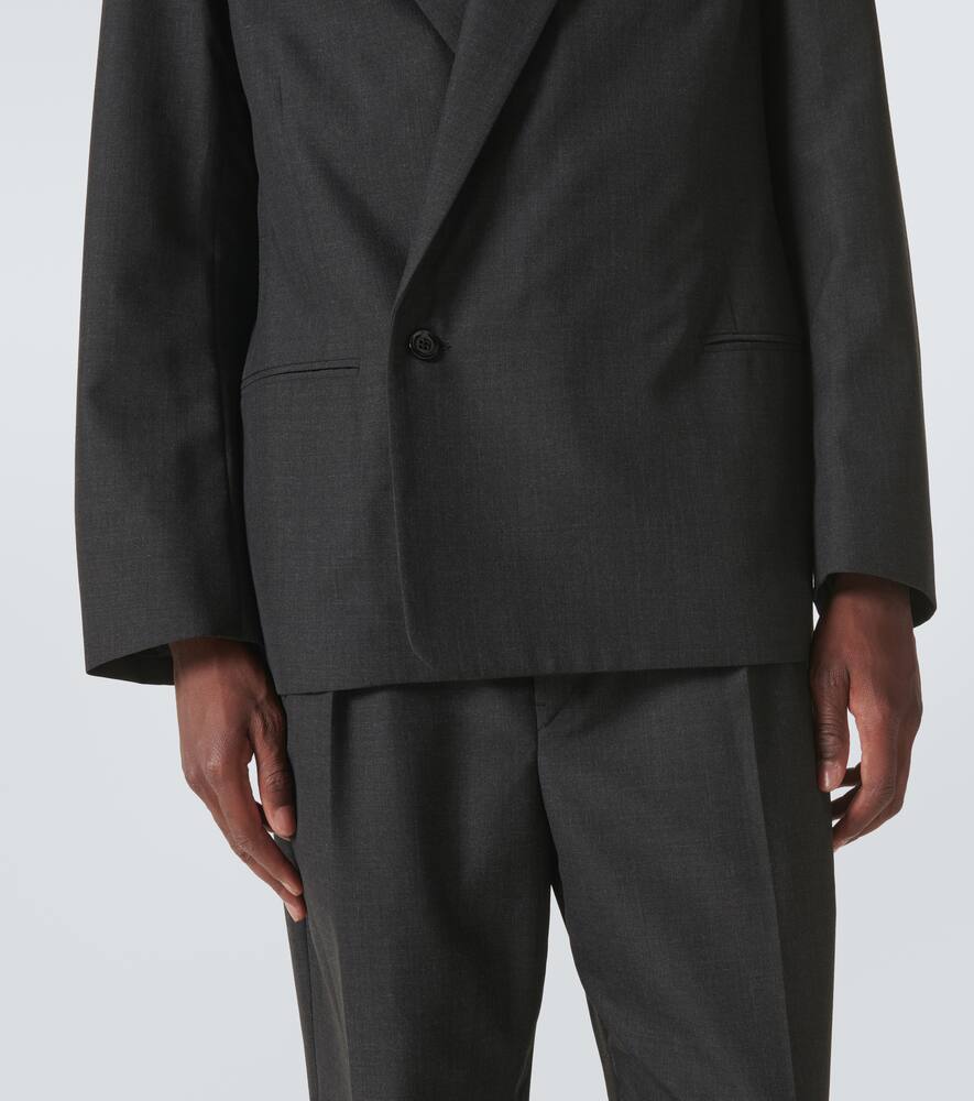 Lemaire M√É¬©lange twill blazer