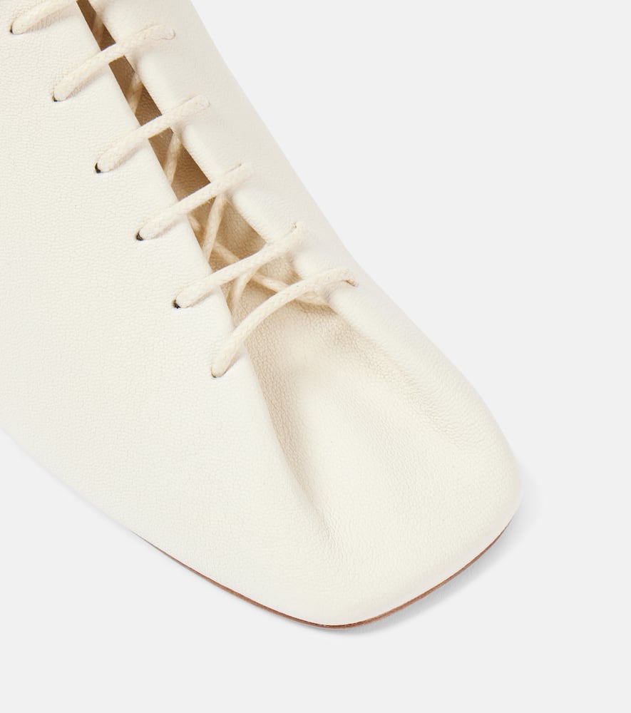 Lemaire Souris 55 leather derby shoes