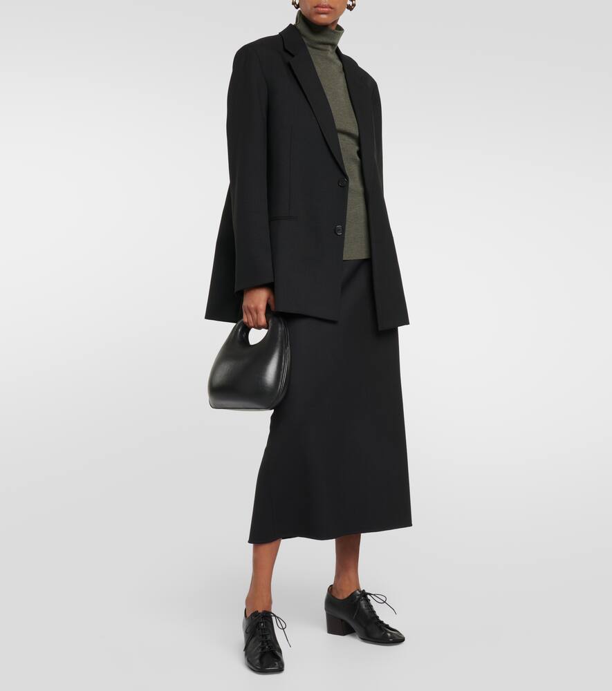 Lemaire Souris Derby leather pumps
