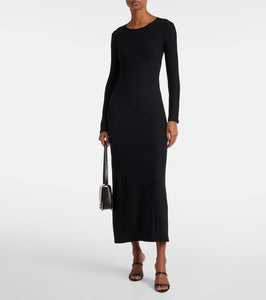 Leset Lauren knitted midi dress