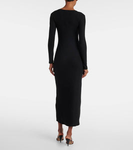 Leset Lauren knitted midi dress