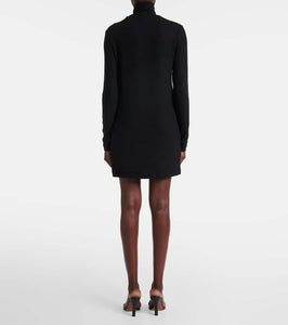 Leset Lauren turtleneck minidress