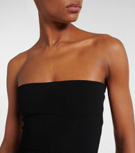 Leset Rio bandeau jersey midi dress
