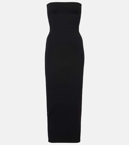 Leset Rio bandeau jersey midi dress