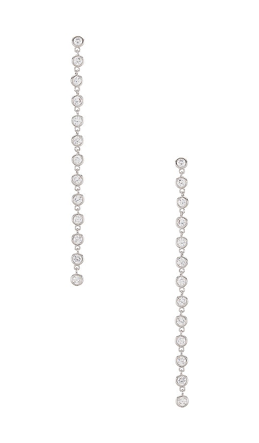 Lili Claspe Cici Duster Earrings in White