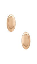 Lili Claspe Keiren Dome Earrings in Metallic Gold
