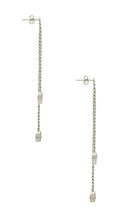 Lili Claspe Lillian Waterfall Earrings in Metallic Silver