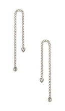 Lili Claspe Lillian Waterfall Earrings in Metallic Silver