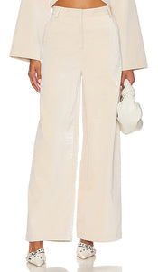 Line & Dot Inspire Pants in Ivory - Pantalon Line & Dot Inspire en ivoire - 象牙色 Line & Dot Inspire 长裤 - Line & Dot Inspire Hose in Elfenbein - 라인 앤 도트 인스파이어 팬츠 - Pantaloni Line & Dot Inspire in avorio