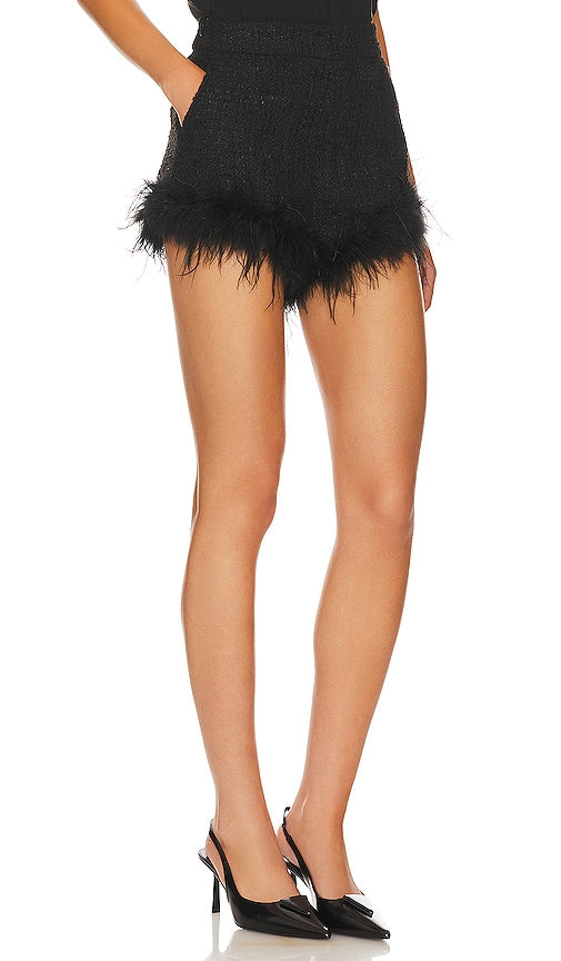Line & Dot Marci Shorts in Black