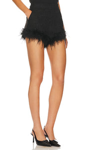 Line & Dot Marci Shorts in Black
