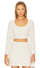 Line & Dot Melody Top in Ivory - Haut Melody Line & Dot en ivoire - 象牙色 Line & Dot Melody 上衣 - Line & Dot Melody Top in Elfenbein - 라인&도트 멜로디 탑 - Top Melody Line & Dot in avorio