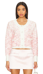 Line & Dot Newport Cardigan in Pink - Line & Dot Cardigan Newport en rose - 粉色 Line & Dot Newport 开衫 - Line & Dot Newport Cardigan in Rosa - Line & Dot 뉴포트 가디건 핑크색 - Cardigan Newport Line & Dot in rosa