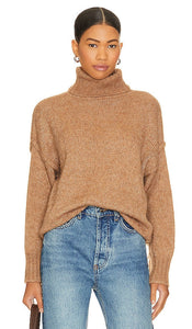Line & Dot Parker Sweater in Tan