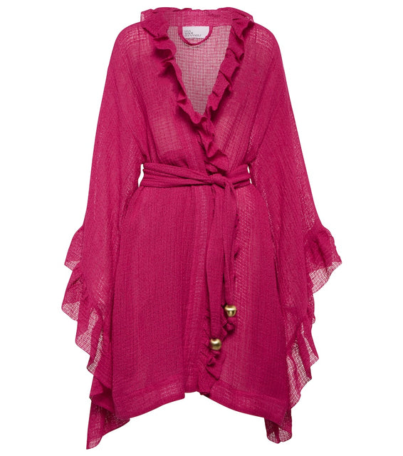 Lisa Marie Fernandez Anita linen-blend minidress