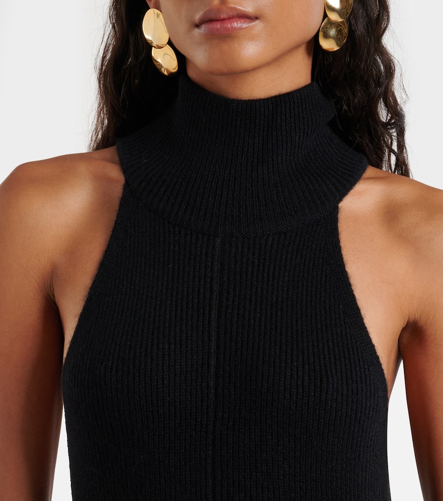 Lisa Yang Amannda ribbed-knit cashmere maxi dress