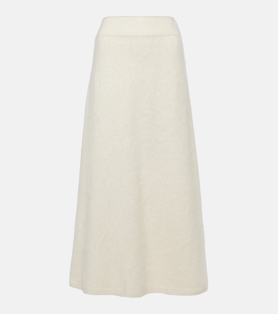 Lisa Yang Asta brushed cashmere midi skirt - Lisa Yang Asta 磨毛羊绒中长裙