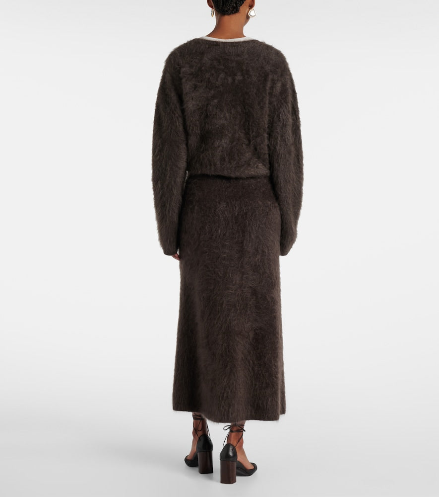 Lisa Yang Asta cashmere maxi skirt