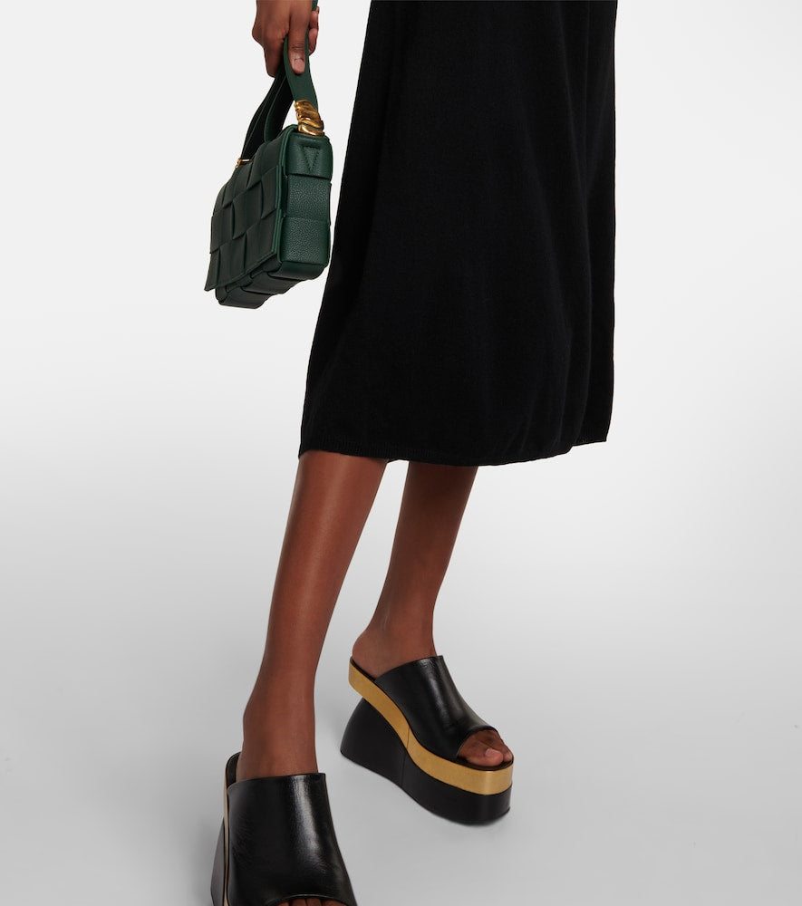 Lisa Yang Dolly strapless cashmere midi dress
