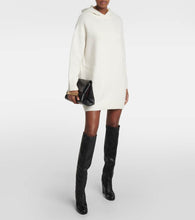 Lisa Yang Louise hooded cashmere minidress