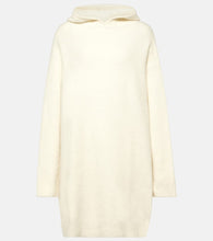 Lisa Yang Louise hooded cashmere minidress