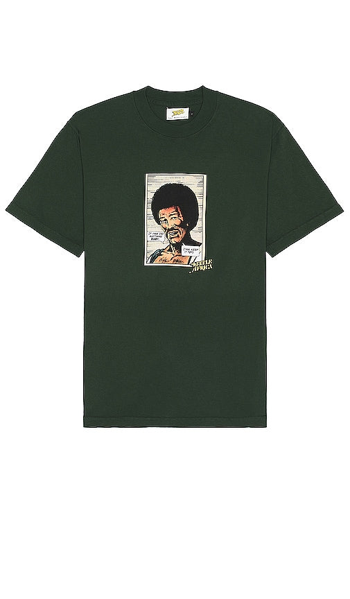 Little Africa Keep It P Tee in Dark Green