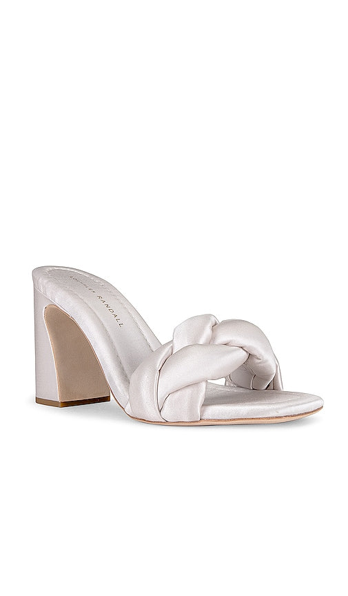 Loeffler Randall Freya Mule Sandal in Cream