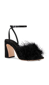 Loeffler Randall Minerva Heeled Sandal in Black