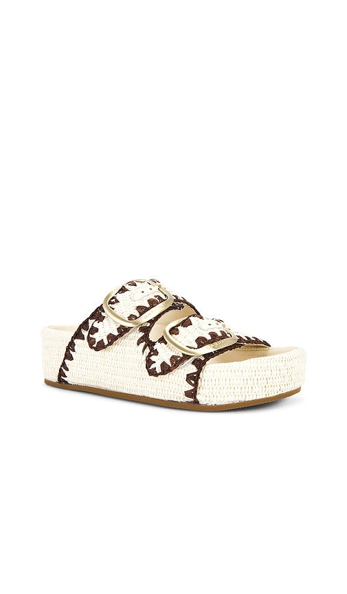 Loeffler Randall Theo Sandal in Cream