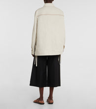 Loewe Anagram cotton and linen jacket