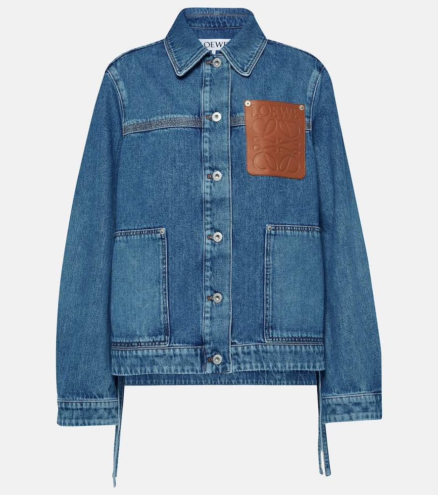 Loewe Anagram denim jacket - Loewe Anagram 牛仔夹克